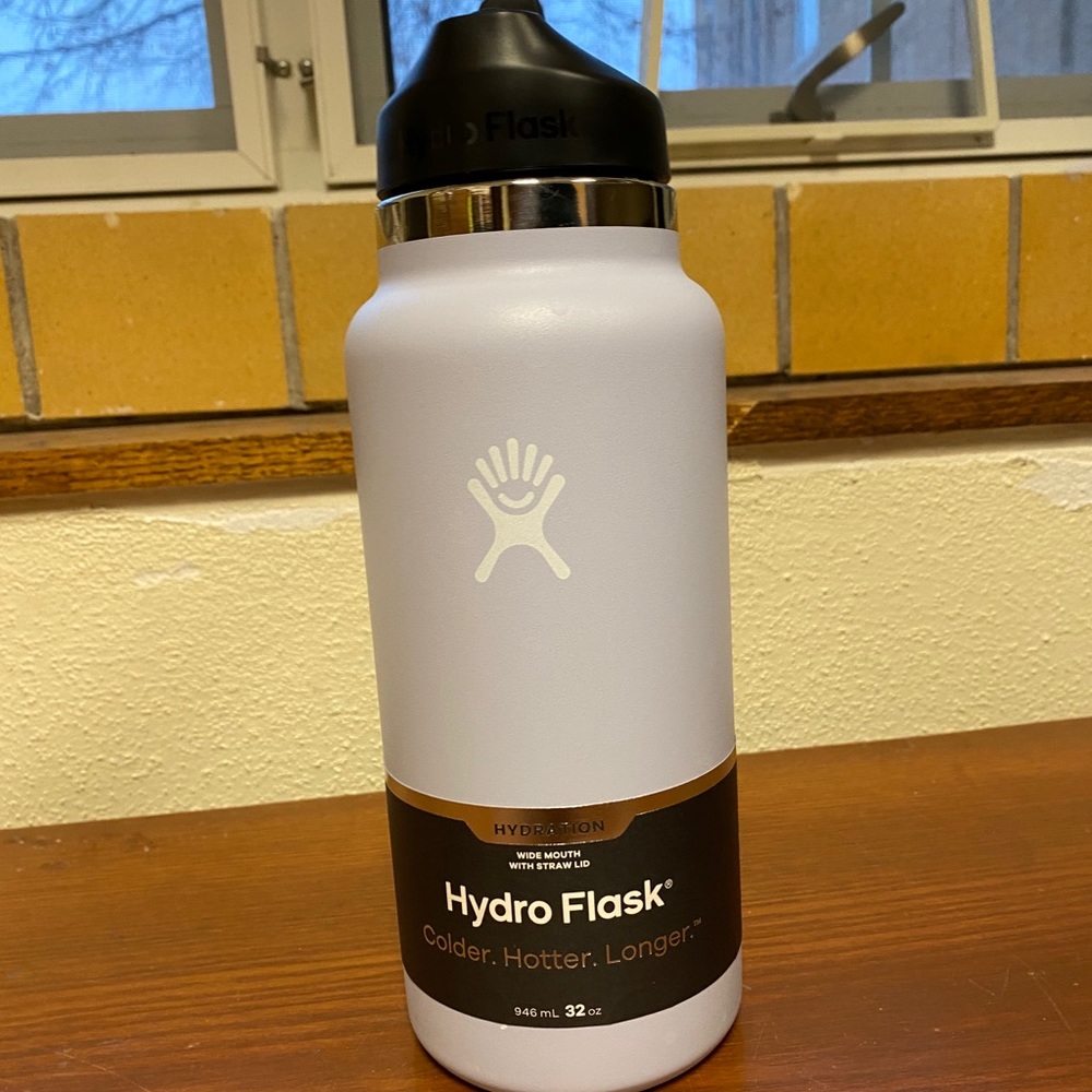 32 oz. Fog Hydro Flask with Straw Lid